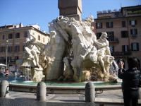 4 Ströme Brunnen am Piazza Navona
