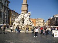 4 Ströme Brunnen am Piazza Navona