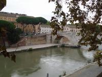 Blick zur Isola Tiberina