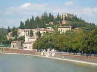 Blick zum Castell San Pietro