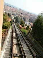 Biella in der Oberstadt-Funicolare