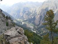 Blick ins Tal vom Grand Paradiso