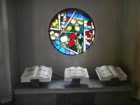 Botanische Gärten der Villa Taranto in Intra-Mausoleumkapelle