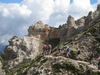 Bergpfad an den Gaiseln