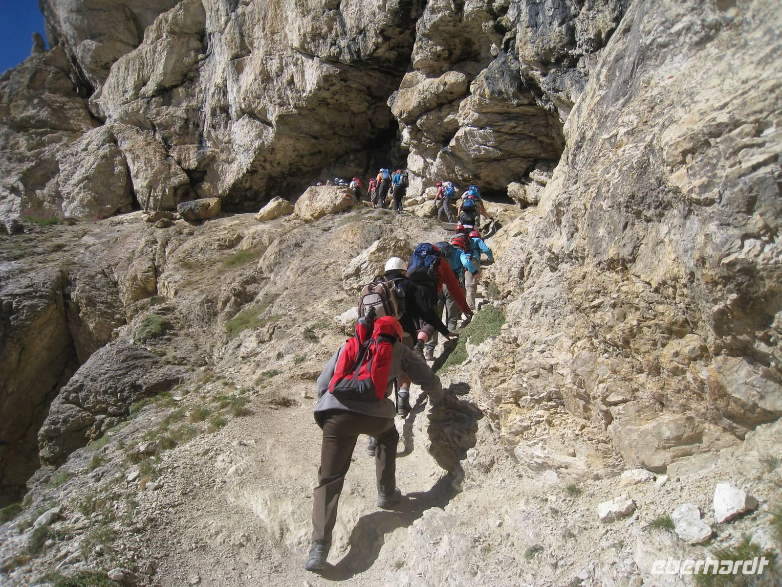Alpini- Klettersteig Lagazuoi