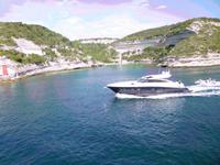 im Hafen von Bonifacio