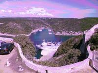 unsere Fähre im hafen