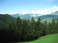 Auf der Fahrt zur Plose