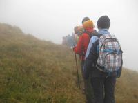 Heute starten wir leider im Nebel