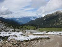 Blick von der Gampenalm in's Tal