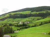 Rückfahrt von der Zanser Alm durch das Villnößtal