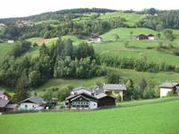 Fahrt durch das Grödnertal