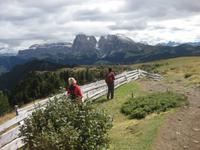 Wanderung auf der Seiser Alm um den Puflatsch