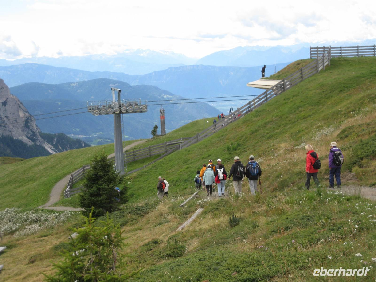 Wanderung auf der Seiser Alm
