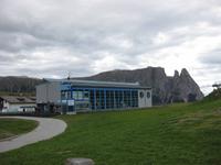 Bergstation der Seilbahn von Seis 