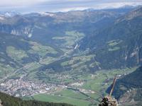 Blick nach Sterzing und in Richtung Brenner