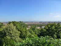 Ausblick vom Piazza Garibaldi (Gianicolo-Hügel)