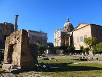 Spaziergang durch das Forum Romanum