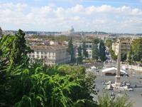 Ausblick vom Pincio-Hügel