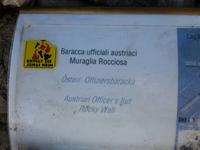 Am Lagazuoi Österr. Offiziersbaracke