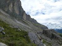 Unterhalb des Rosengartens