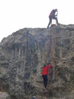 Kletterteig am Rosengarten 