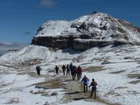Weg zur Piz Boé Hütte 
