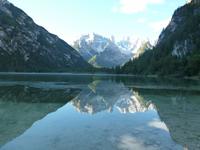 Blick auf den Monte Cristallo mit Dürrensee