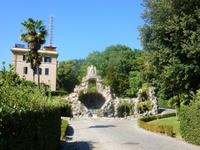 Vatikanische Gärten (Barockbrunnen des Adlers vom Bildhauer Vasanzio für Papst Paul V.)
