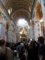 in der Peterskirche...