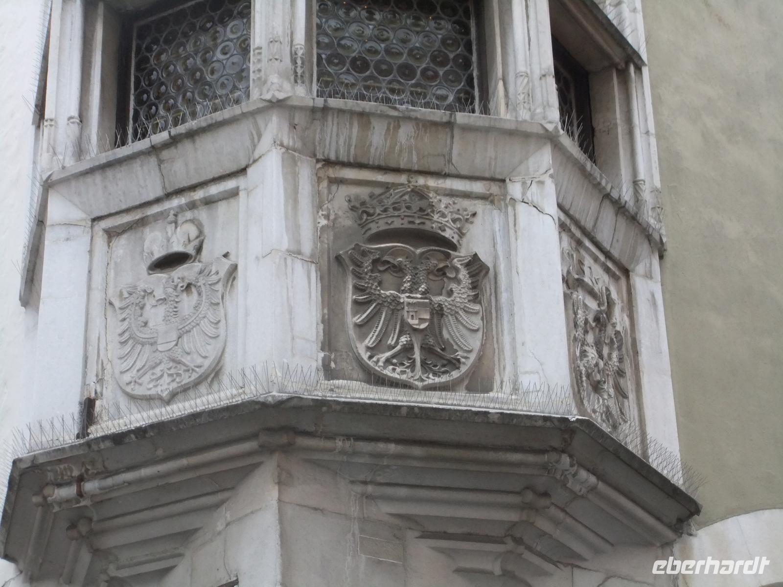 Sterzing. Rathaus. Erker &ndash; &copy;  (Eberhardt TRAVEL)