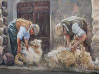 Flussio. Murales &ndash; &copy; Peter Großer (Eberhardt TRAVEL)