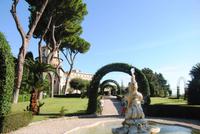 Blick auf die Amtsräume Radio Vatikan