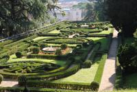 Parkanlage in Vatikanischen Gärten