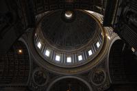 Blick in die Kuppel des Petersdoms