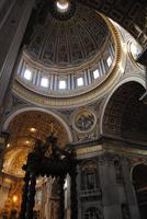 Blick auf die Kuppel im Petersdom