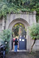 Zugang zum Protestantischen Friedhof von Rom