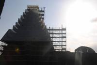 Pyramide des Cestius derzeit bei der Restauration