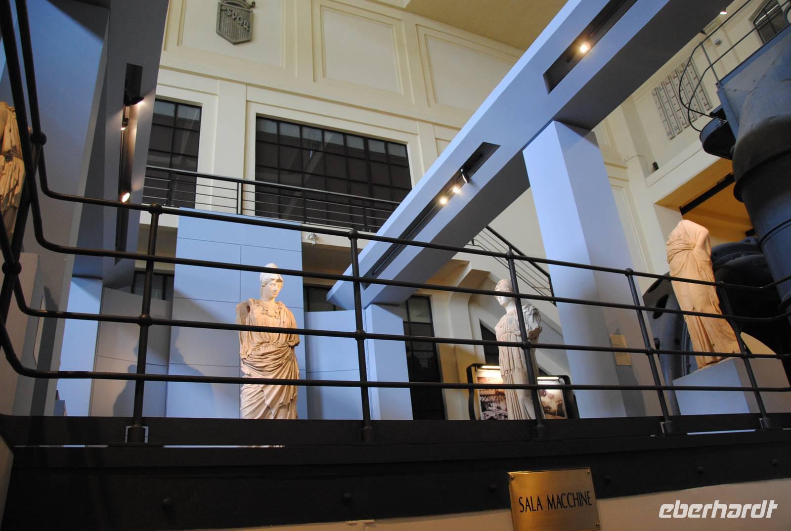 Centrale Montemartine Teil der Ausstellung