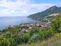 Blick auf die Amalfiküste (Vietri sul Mare)