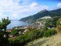 Blick auf die Amalfiküste (Vietri sul Mare)