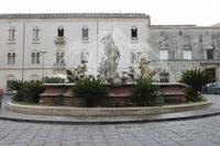 Führung durch die Altstadt in Syrakus (Piazza Archimede mit dem Artemis-Brunnen)
