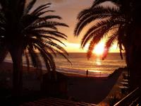 Sonnenaufgang in Giardini Naxos