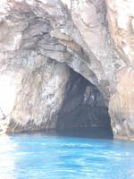 Fahrt von Lipari zur Insel Vulcano (Grotten)