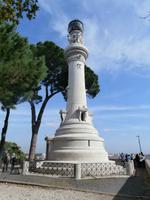 Leuchtturm auf dem Gianicolo in Rom