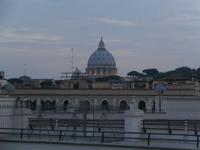 Blick zum Petersdom vom Hotel Nova Domus