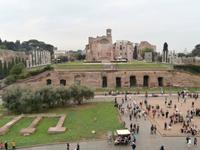 Blick vom Kolosseum in Rom