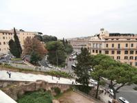 Blick zum Piazza Venezia