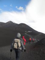 die Wanderung beginnt