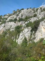 Felswand, Hochebene von Pantalica